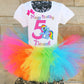 Rainbow Dash Birthday Tutu Outfit