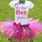 Her Royal Fiveness Birthday tutu outfit