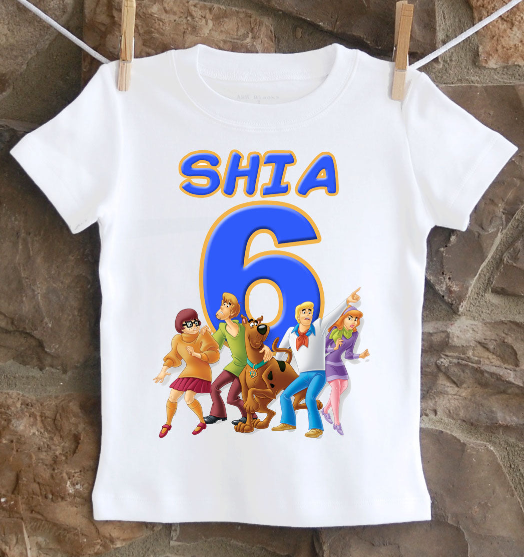 Scooby Doo Birthday Shirt