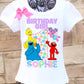 Sesame Street First Birthday Shirt