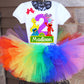 Sesame Street Birthday Tutu OUtfit