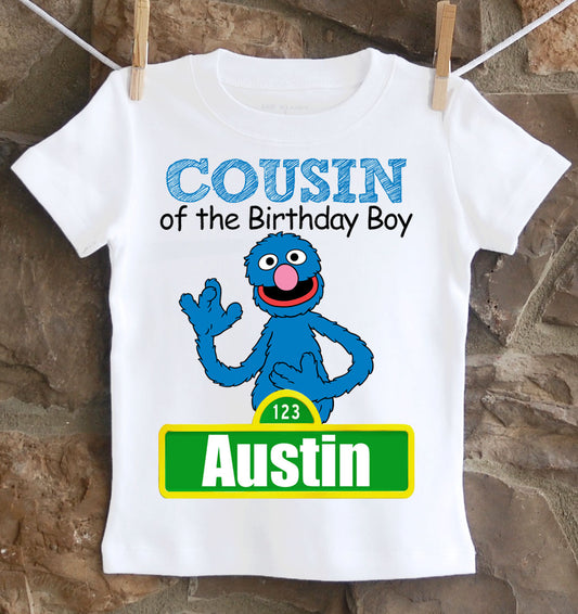 Sesame Street Family Birthday Shirts