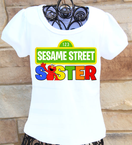 Sesame street sister shirt