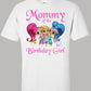 Shimmer and Shine mommy birthday shirt