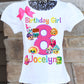 shopkins birthday girl shirt