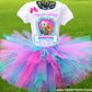 Paw Patrol Skye and Everest Birthday Tutu Outfit