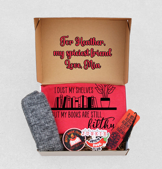 spicy book club gift set
