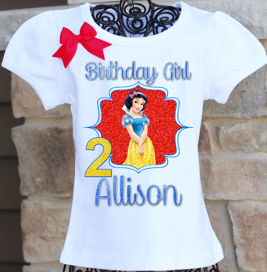 Snow White Birthday Shirt