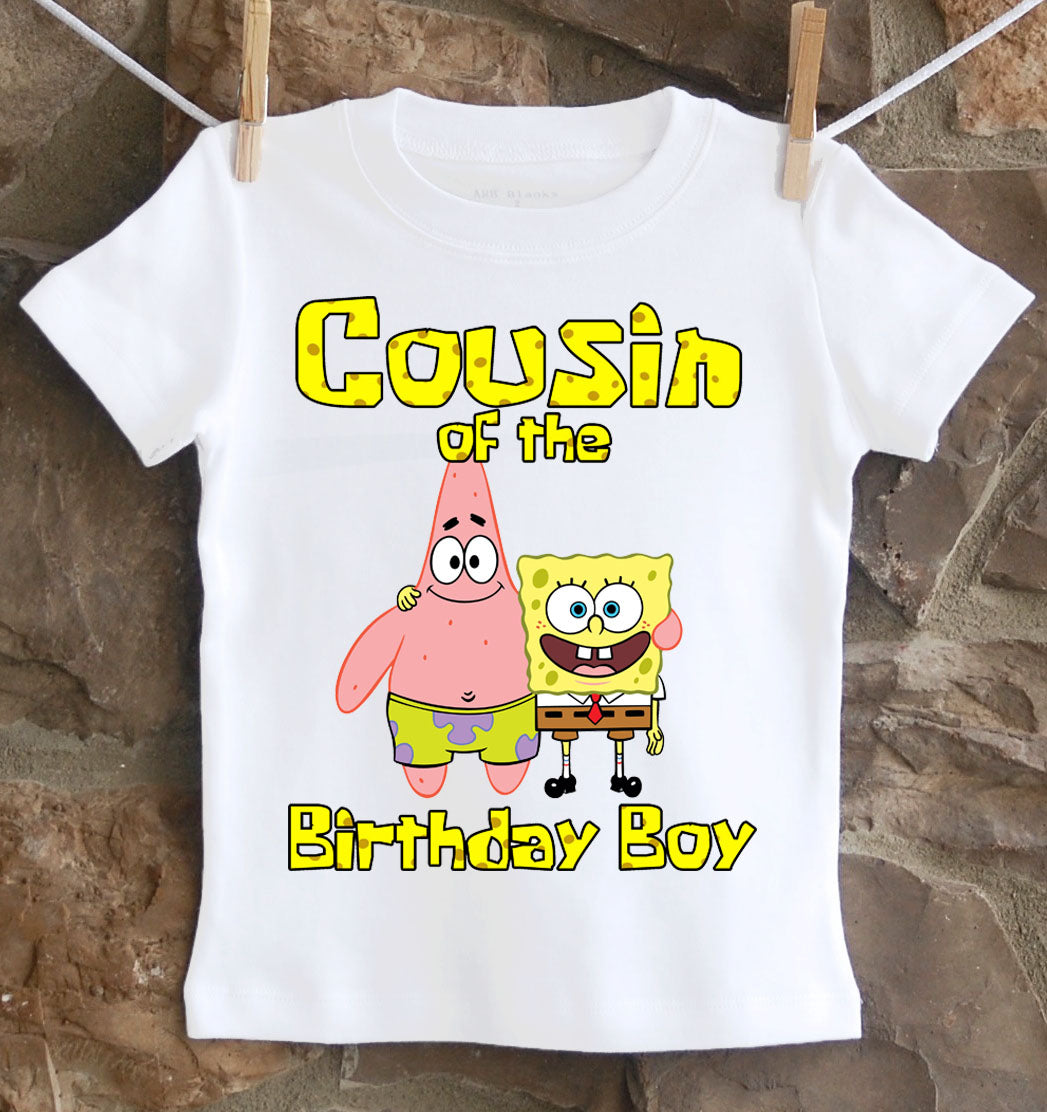 Spongebob Family birthday shirts