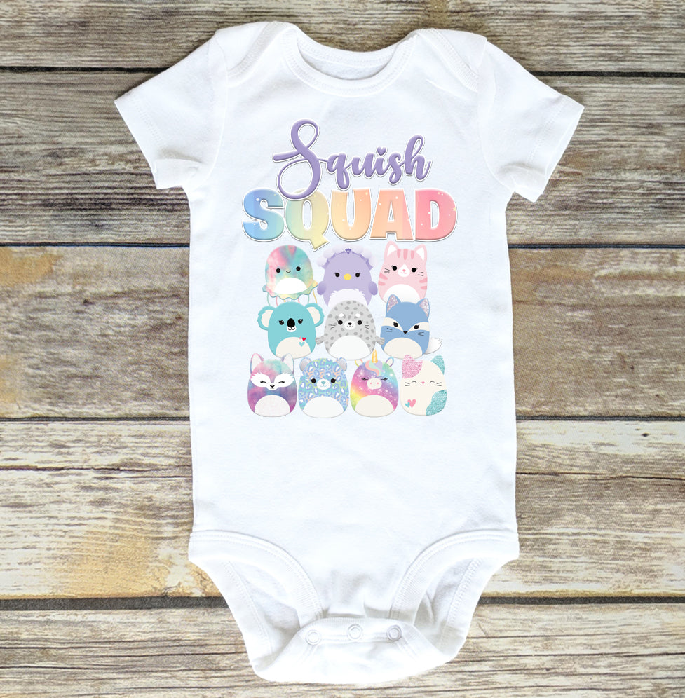 Squish squad infant shirt