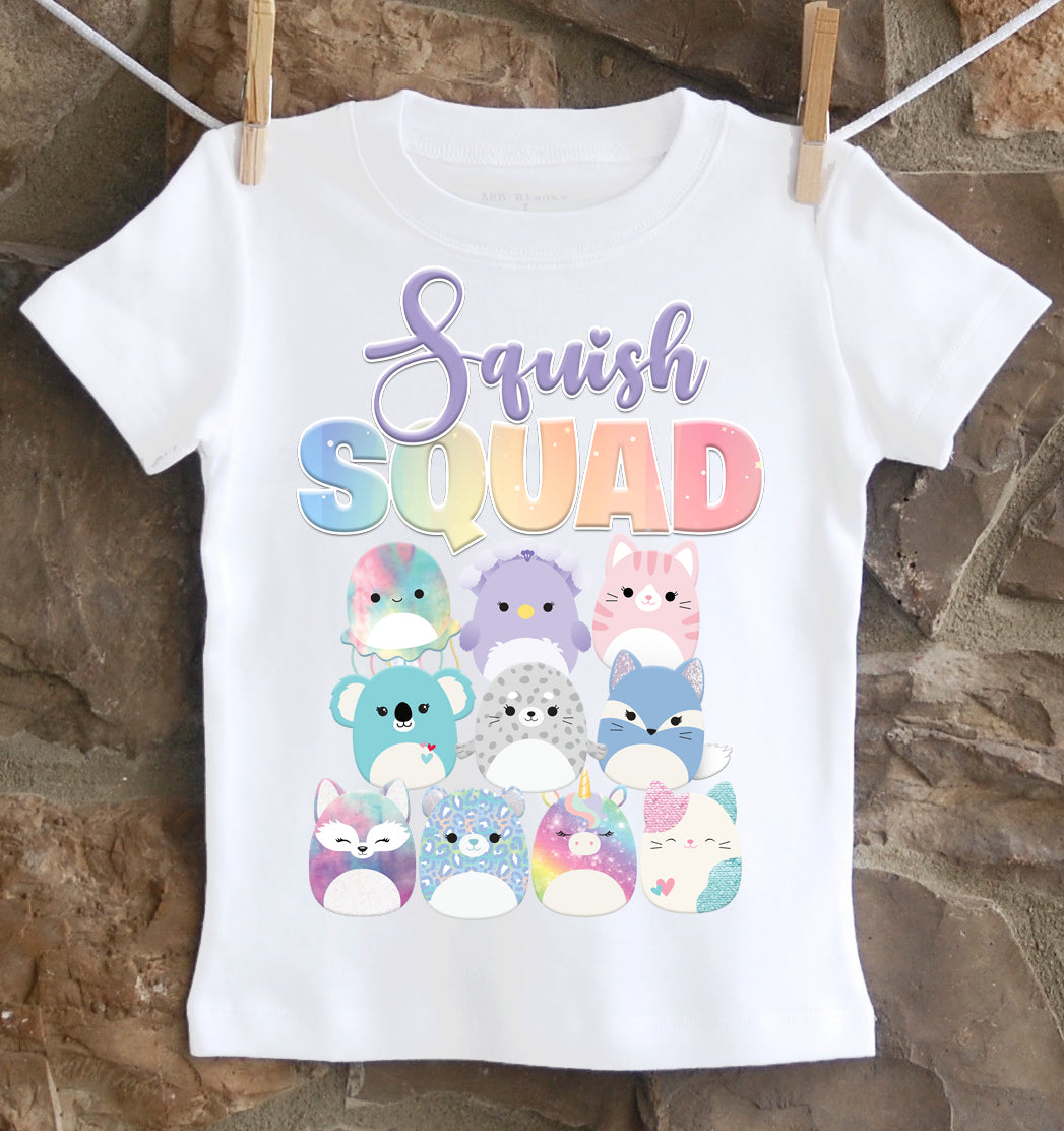 Squish squad boys shirt
