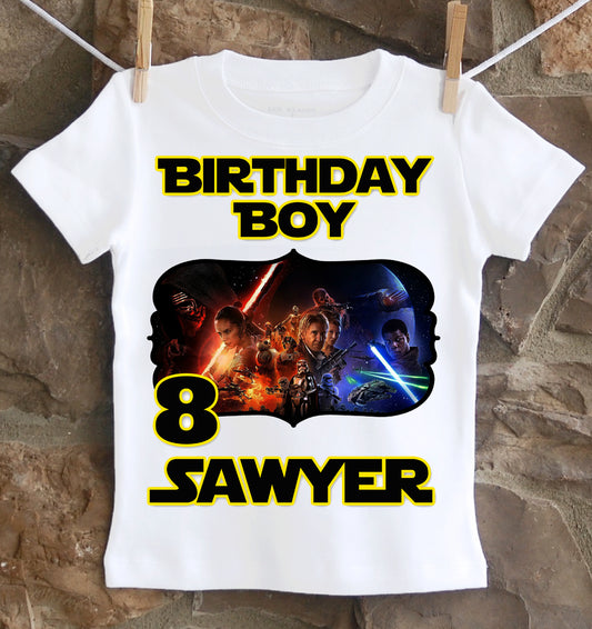 Star Wars birthday shirt