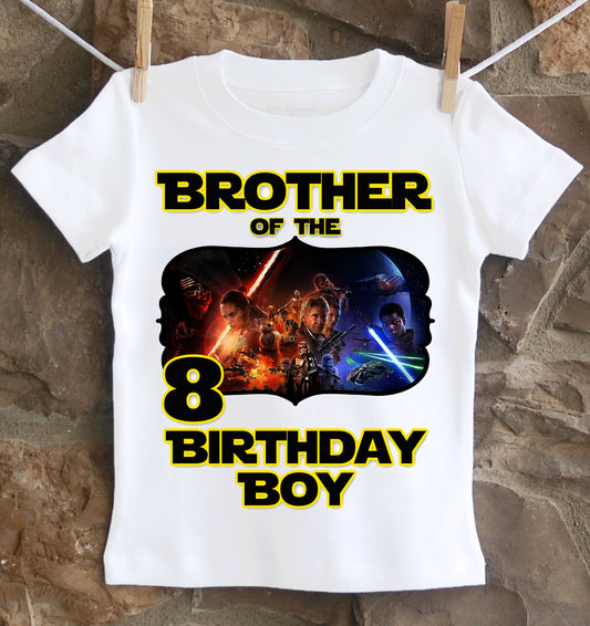 Star Wars Brother Birthday Shirt