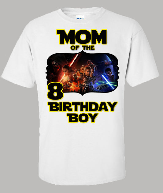 Star Wars Mom Birthday Shirt