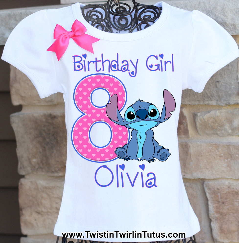 Stitch Family Birthday Shirts