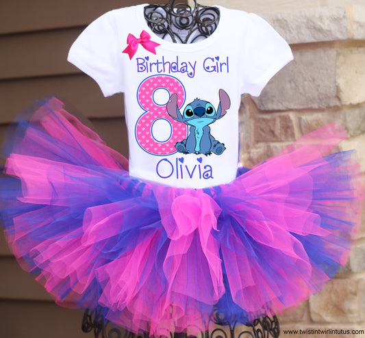 Stitch Birthday Tutu Outfit