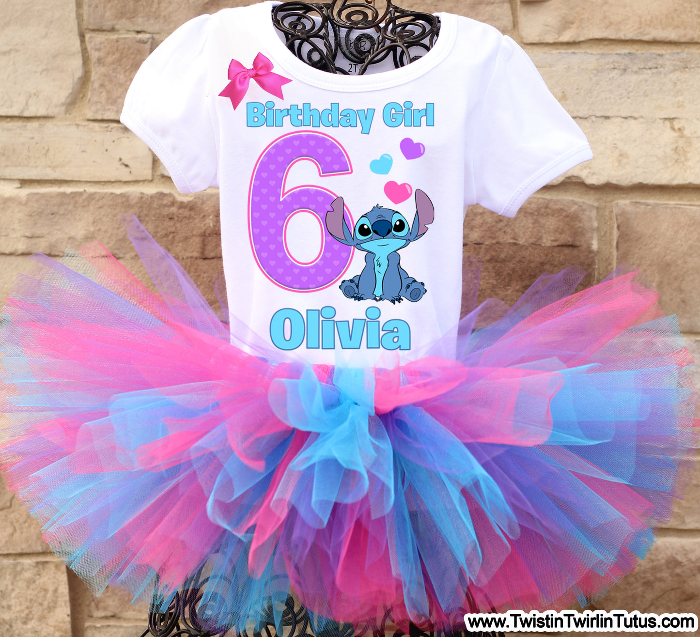 Stitch Birthday Tutu Outfit