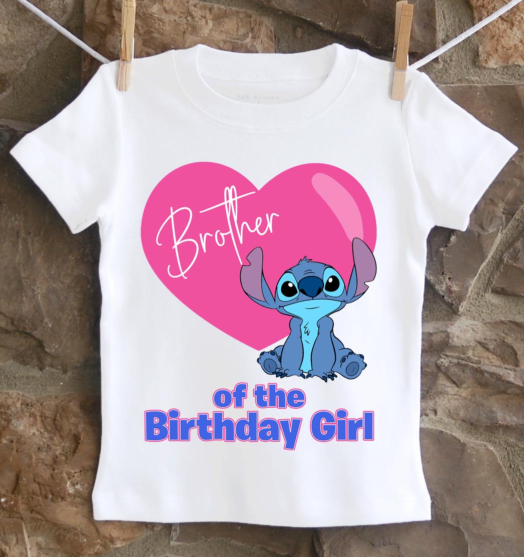 stitch brother birthday shirt