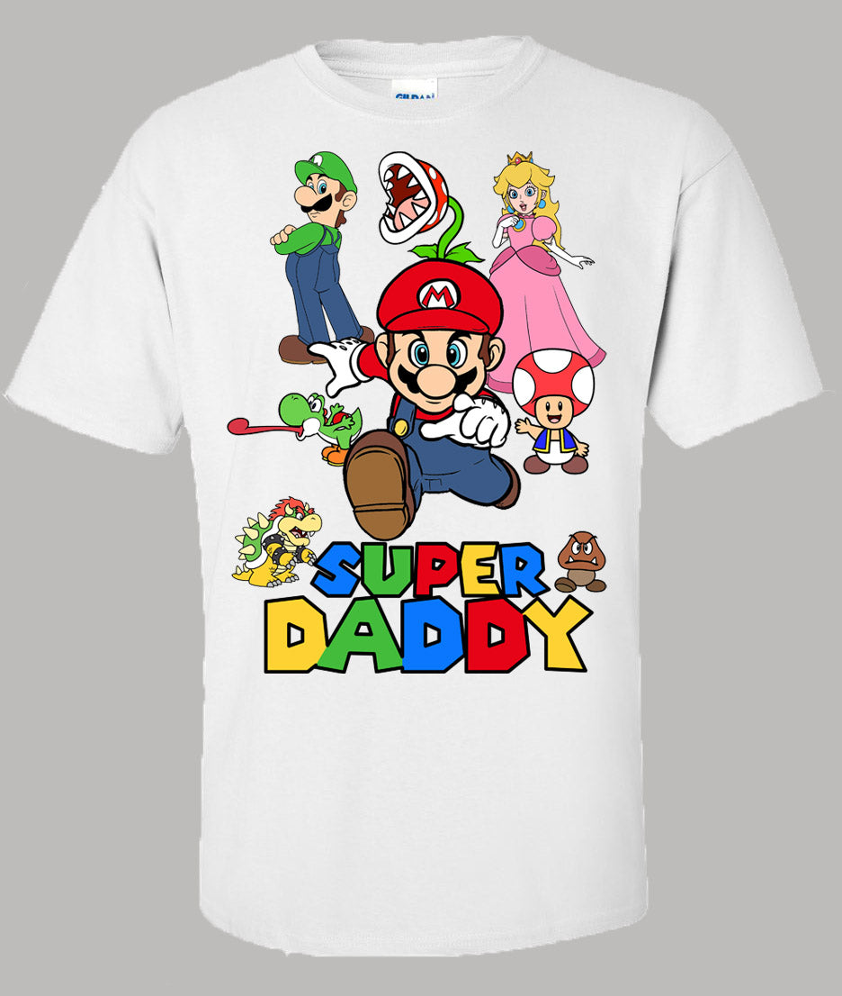 super mario daddy shirt