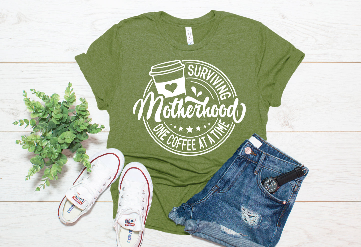 Motherhood coffee shirt