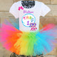Thing 1 Thing 2 Birthday Tutu Outfit