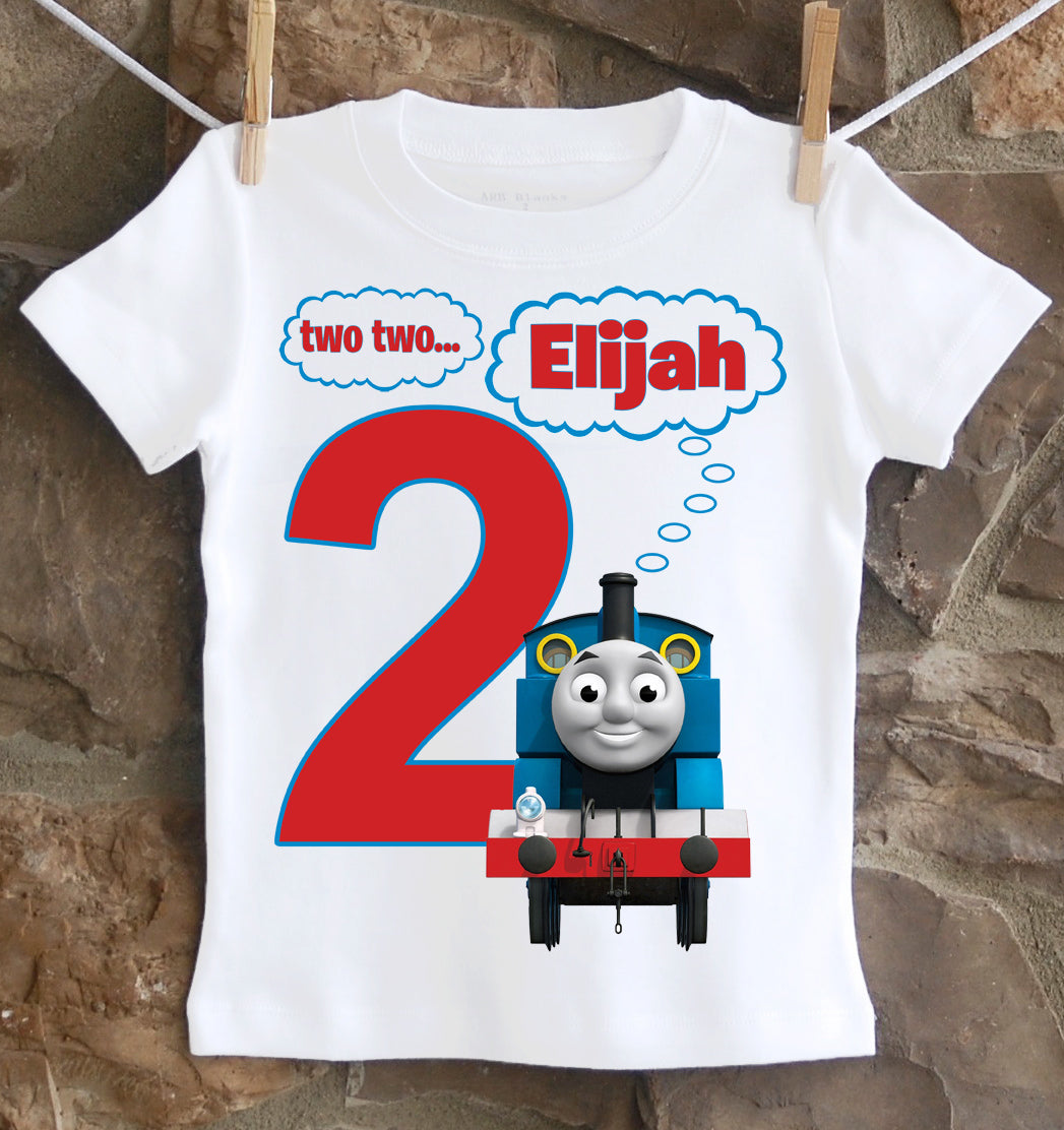 Thomas Train Birthday Shirt