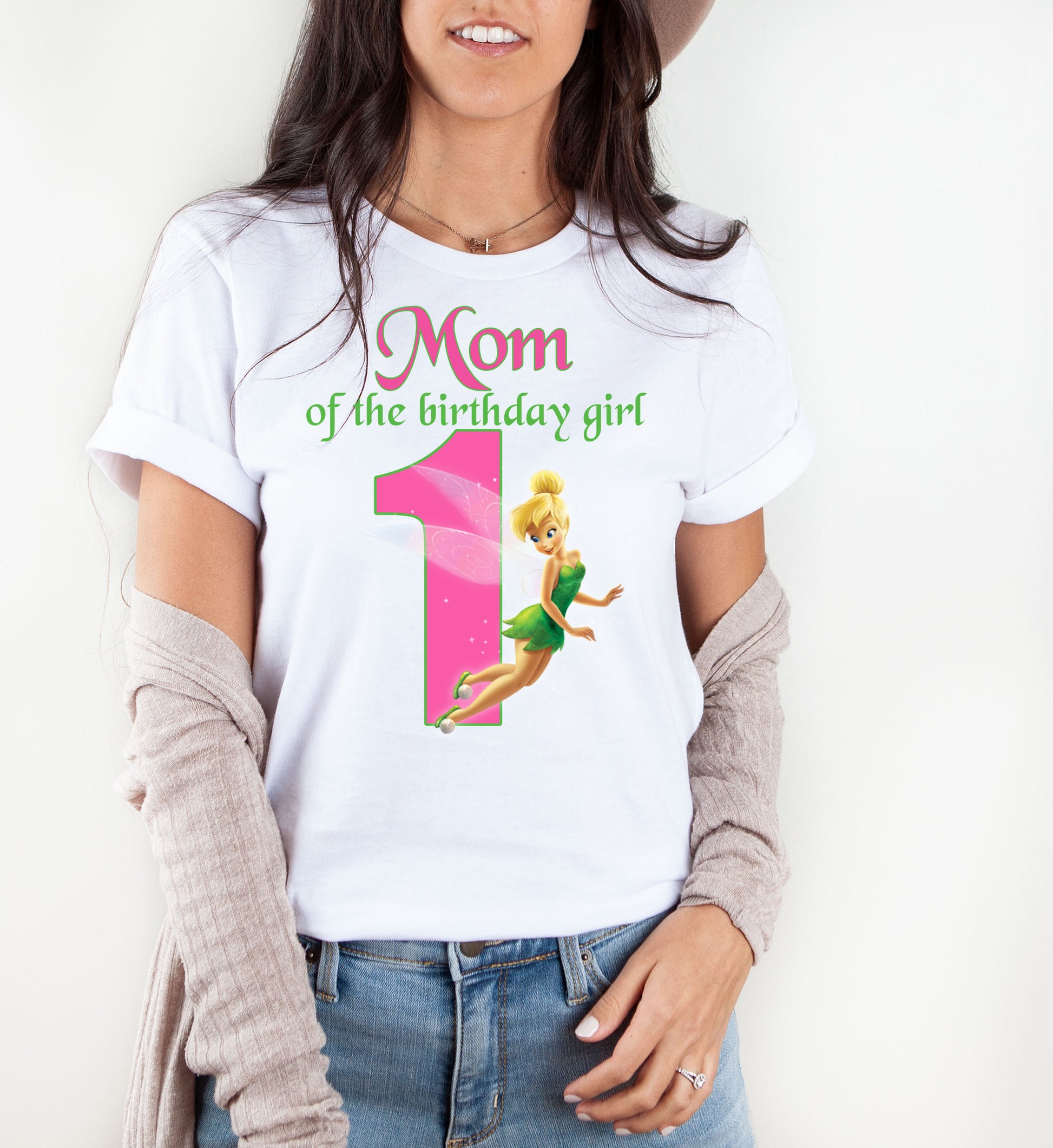Tinkerbell Mom birthday shirt