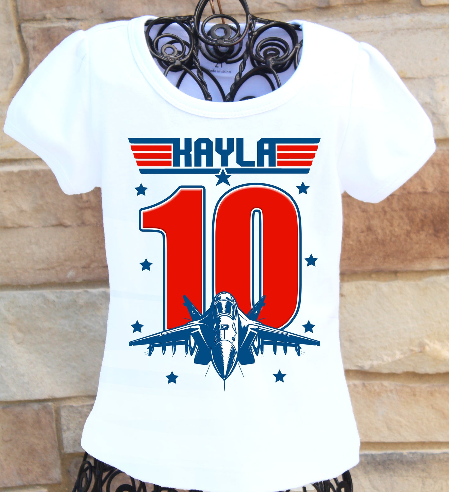 Top Gun Birthday Shirt