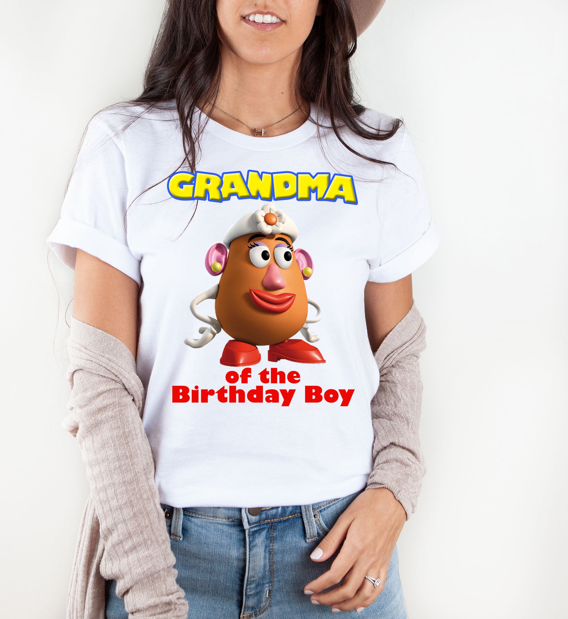 mrs potato head shirt