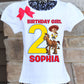 Girls Toy Story jesse birthday shirt