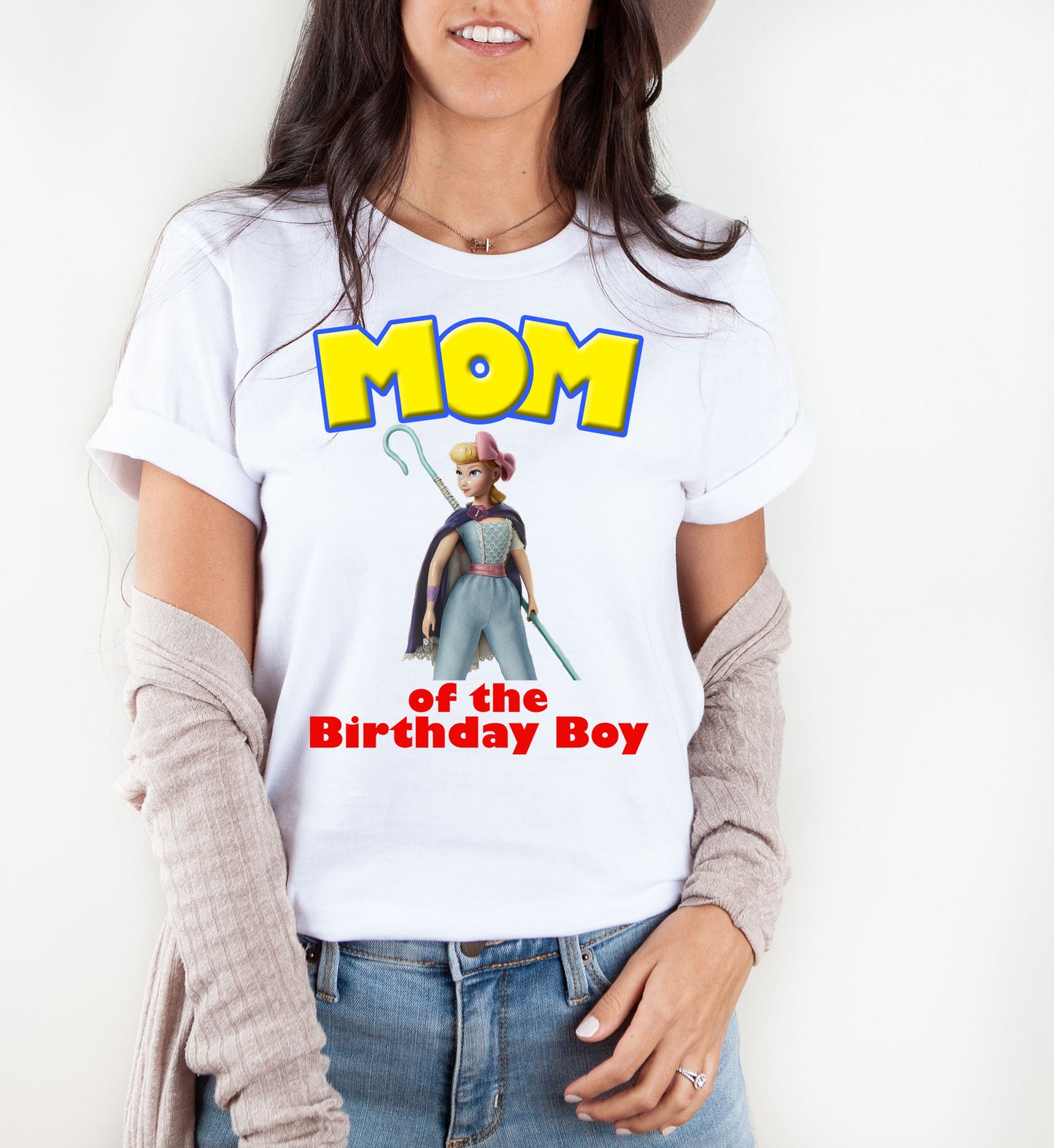 Toy Story Mom Bo Peep birthday shirt