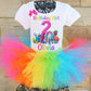 Trolls Birthday Tutu Outfit