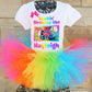 Trolls World Tour Birthday Tutu Outfit