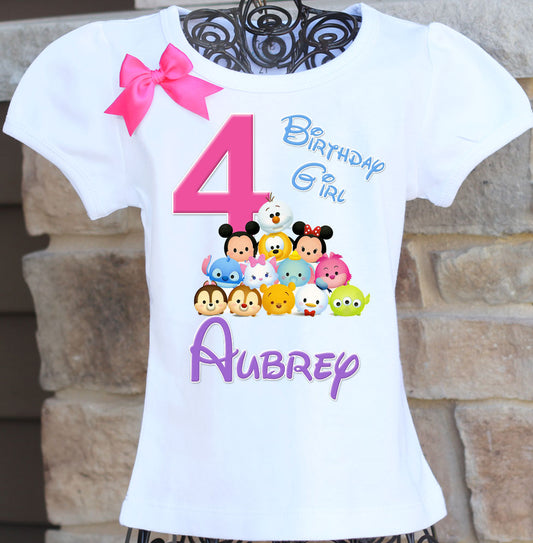 Tsum Tsum birthday shirt