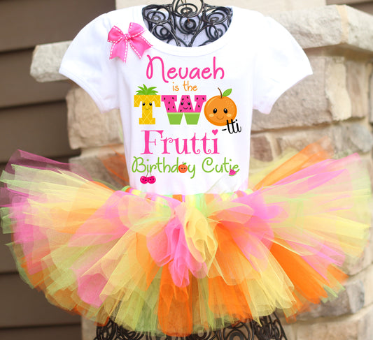 Twotti Frutti BIrthday tutu outfit