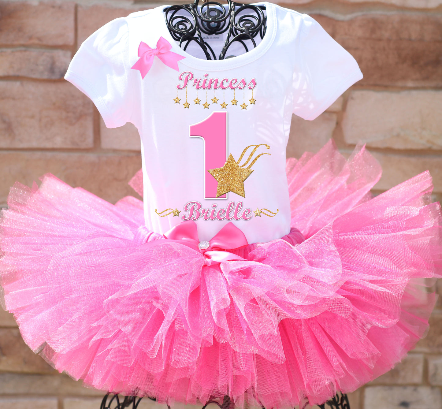 Twinkle Little Star birthday tutu outfit