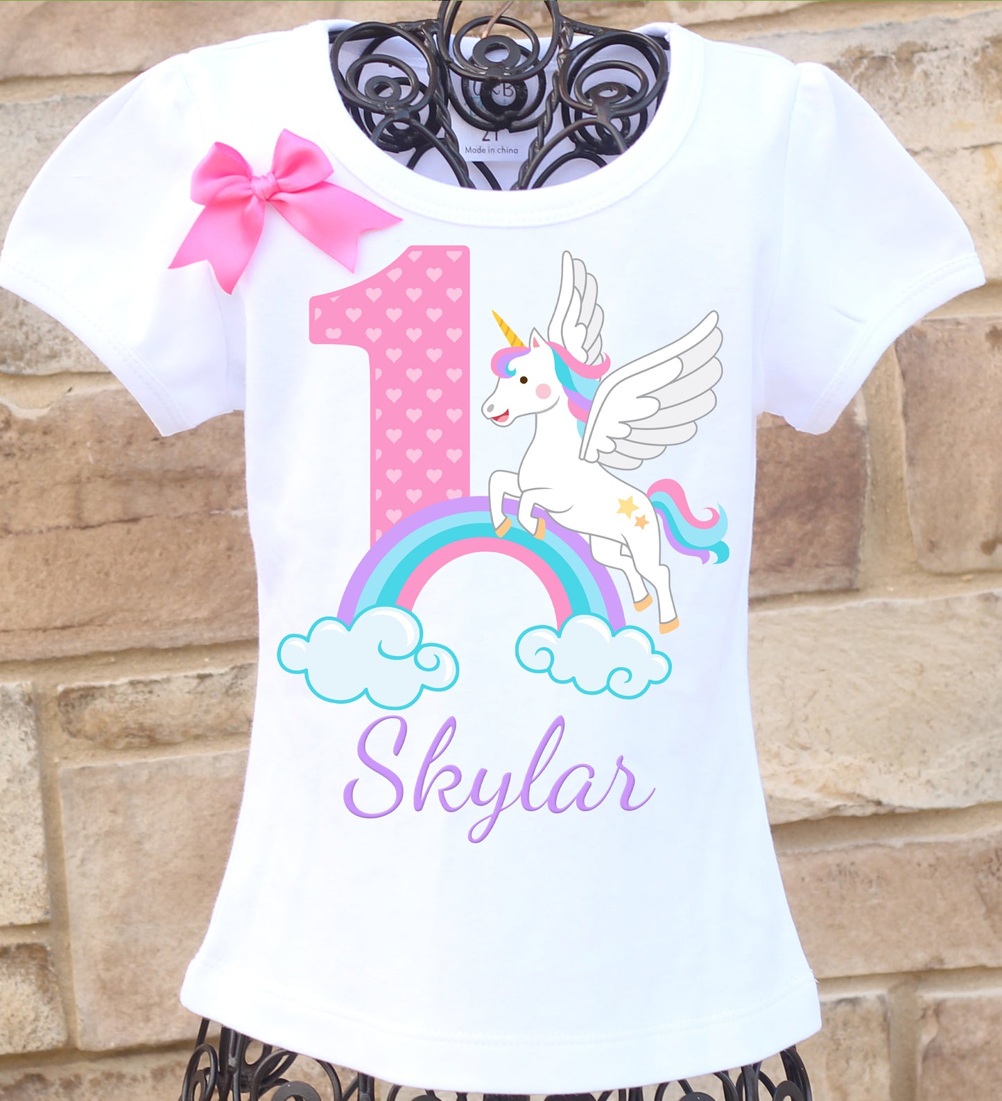 Unicorn birthday shirt