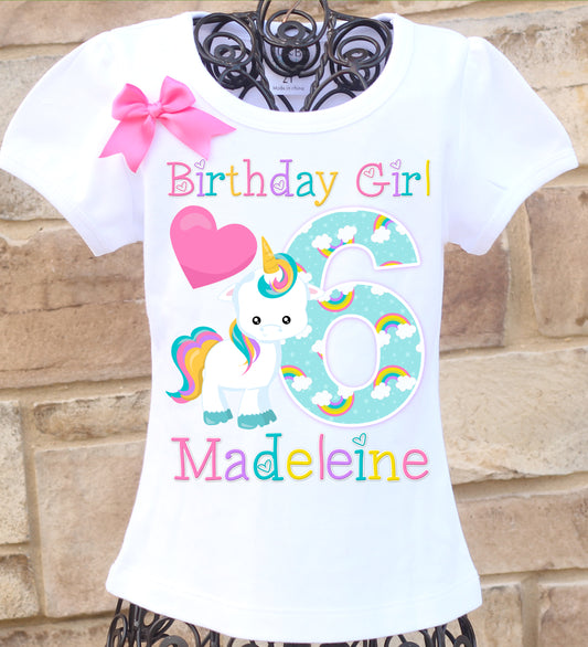 Unicorn Birthday Shirt