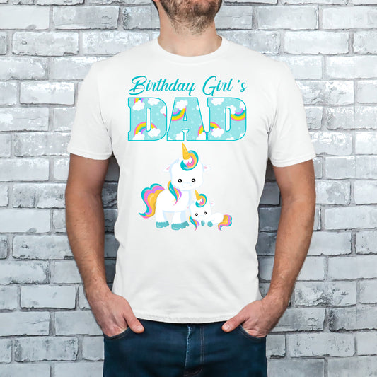 Unicorn Dad birthday shirt