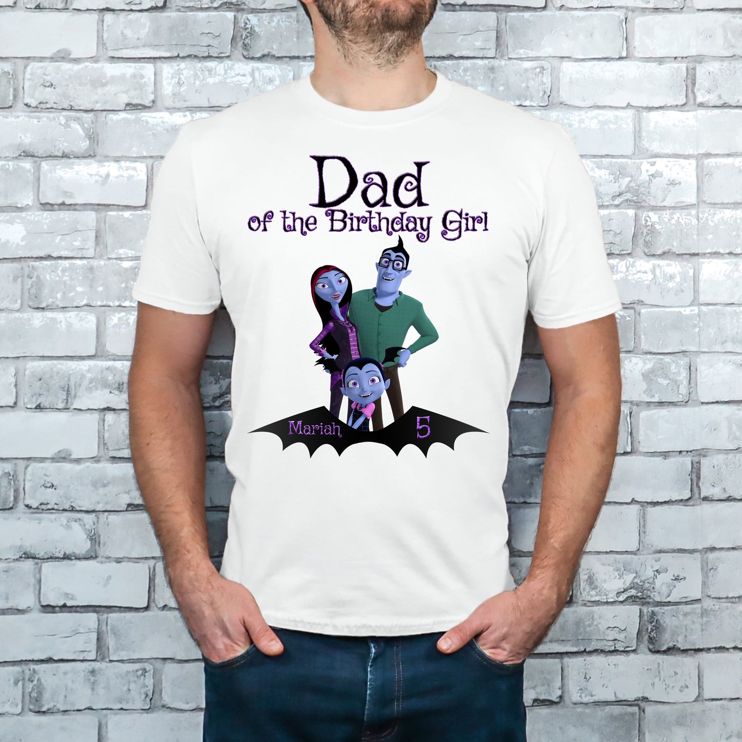 Vampirina Dad Birthday shirt