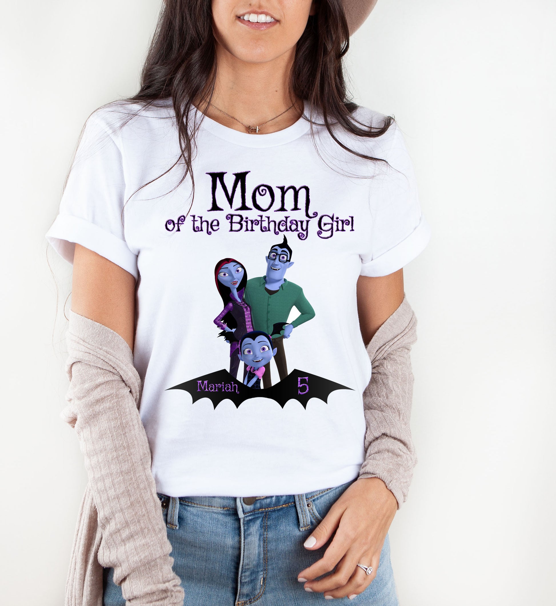 Vampirina Mom Birthday Shirt