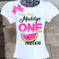 Watermelon birthday shirt