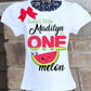 Watermelon birthday shirt