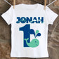 Whale ocean birthday shirt
