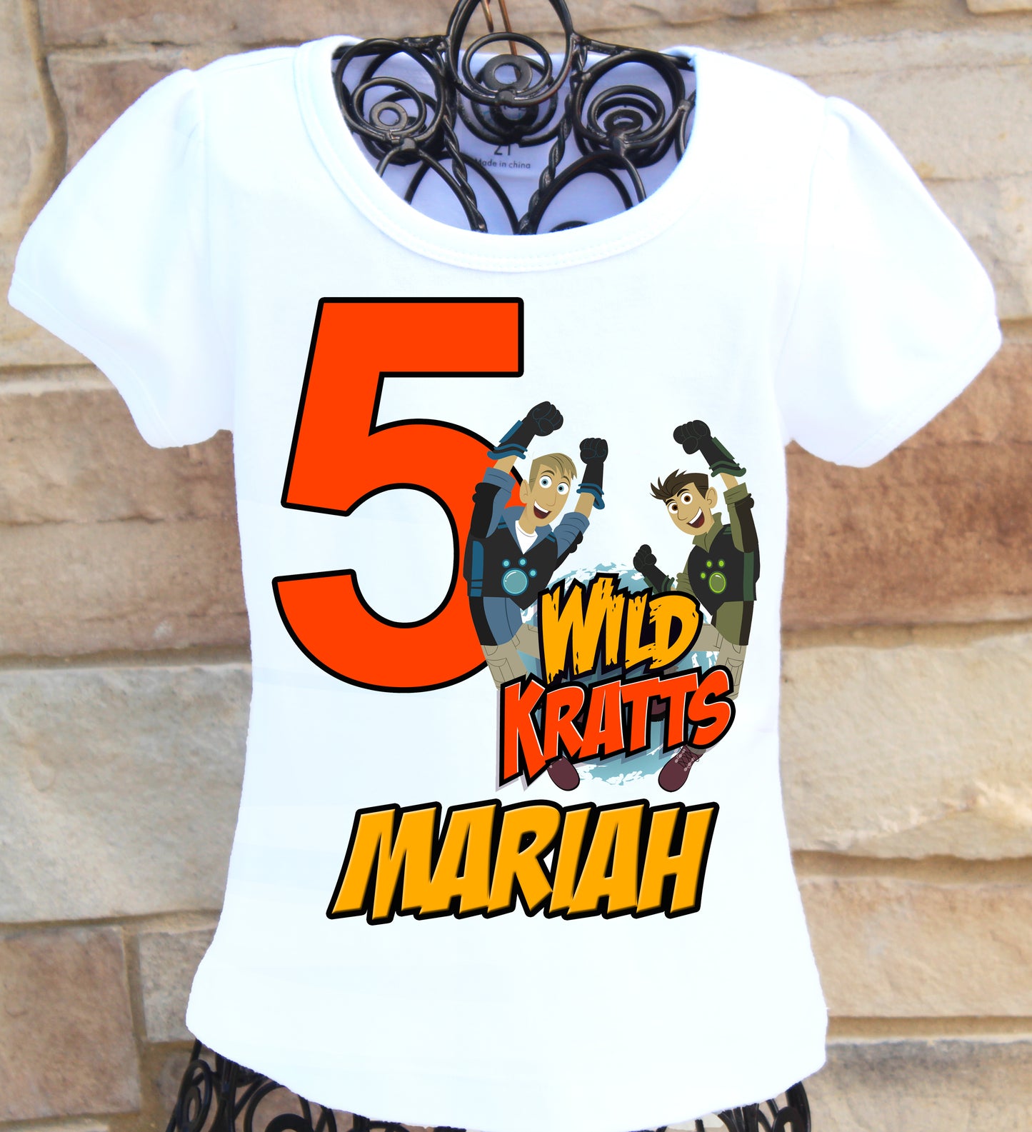 Wild Kratts birthday shirt