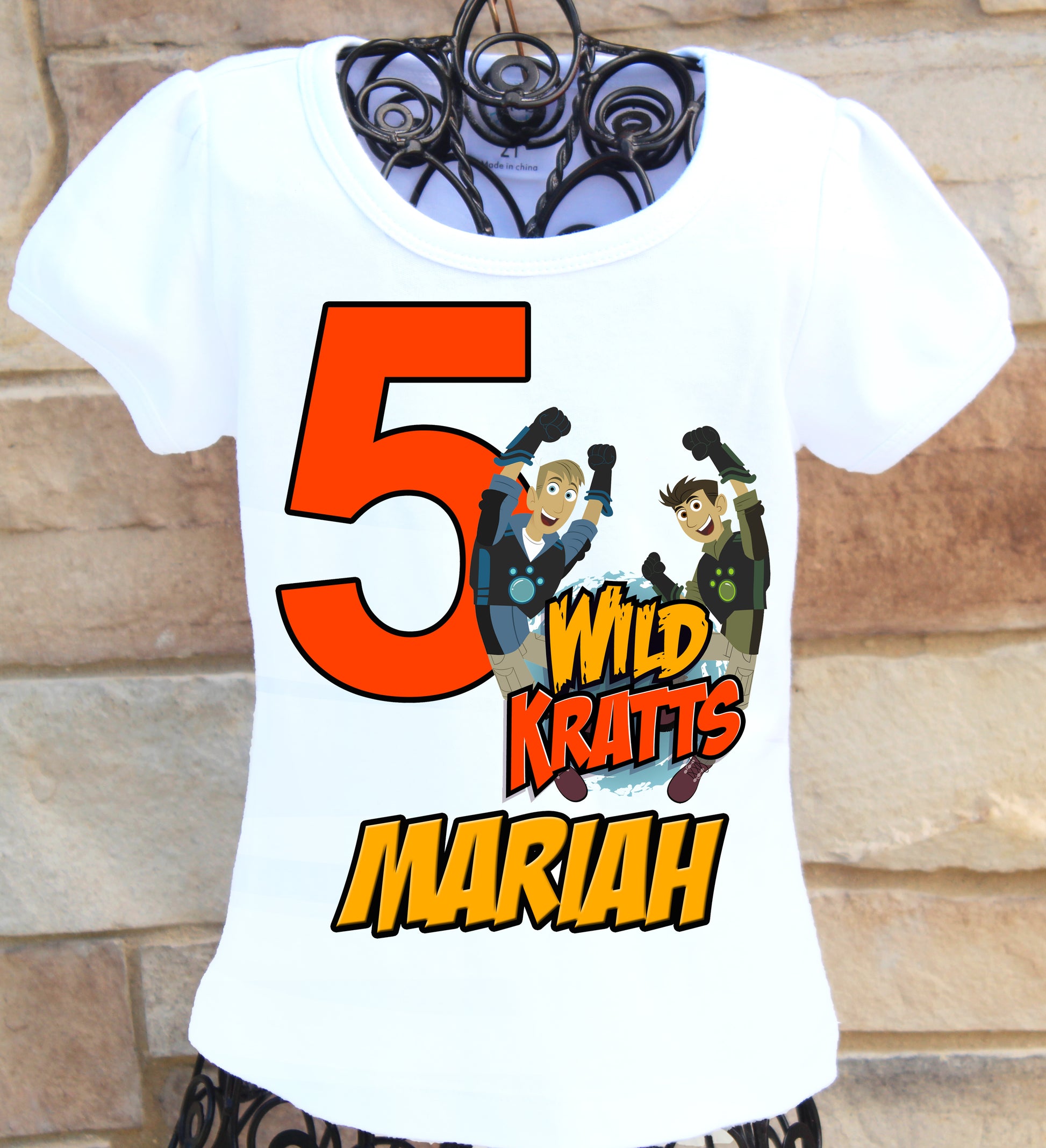 Wild Kratts birthday shirt
