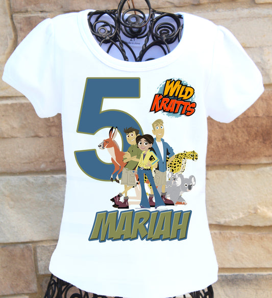 Wild Kratts Birthday Shirt