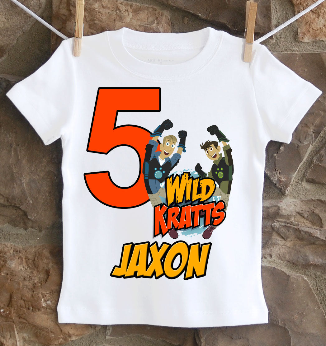 Wild Kratts Birthday Shirt