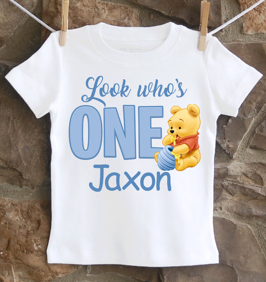 Winnie the pooh birthday shirt