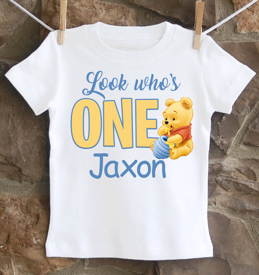 Winnie the pooh birthday shirt